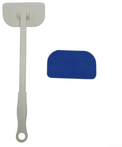 Spazzola in spugna da bagno, spazzola per vasca da bagno con design a scala per un facile accesso e una pulizia efficiente delle aree difficili da raggiungere (A)