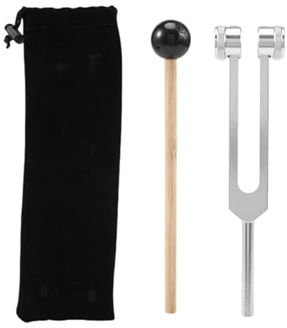Leyna HealFrequency - 128 Hz Klangtherapie-Instrument - Verstellbare Aluminiumlegierung, für Klangtherapie & Meditation