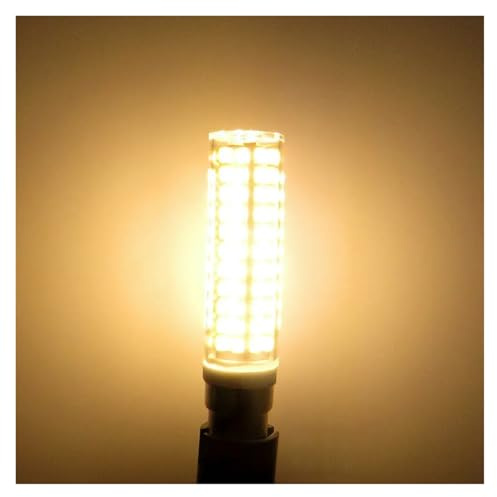 eufeifeiegds Bombilla LED de maíz regulable BA15D E11 E12 E14 8 W, 136 cerámica, 220 V, 120, for ventilador techo cocina, lámpara 150(Warm Whie 3000K,E11)