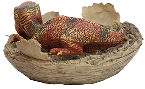 Dinosaurier-Figur, Modellspielzeug, Hochsimuliertes Jungtier-Modell, für ab 3 Jahren, Kunststoffmaterial (Tyrannosaurus Rex-Jungnest)