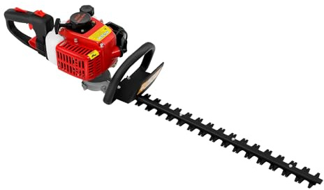 Professionell bensinhäcksax, häcksax med 55–56 cm skärlängd, 2-taktsmotor, centrifugalkoppling, för effektiv häckskärning, 9 000 varv/min