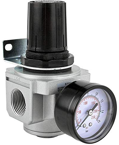 Air Pressure Regulator for compressor compressed air 3/4 FREE GAUGE
