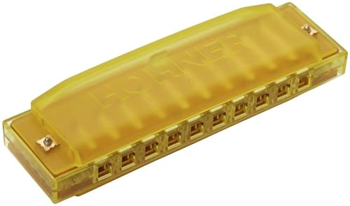 Hohner Happy Color Harp do - Armónica Diatónica (10 orificios rojo