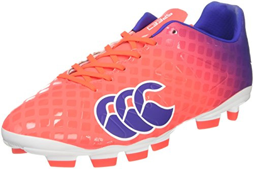 Canterbury Homme Speed Club Blade Chaussures de Rugby, Rouge (X20 Firecracker), 43.5 EU Étroit