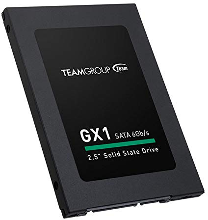 Team Group T253X1240G0C101 SSD GX1 Serie Unità a Stato Solido Interno 240GB Disco SSD 2,5 pollici SATA III 6.0 Gb/s Lettura 500MB/s Scrittura 400MB/s