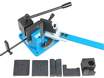 Pro-Lift-Werkzeuge Winkelbiegemaschine bis 100 mm Universal-Biegemaschine Biegewinkel bis 120 Grad Handbieger Biegevorrichtung Formen-Bieger Biegegerät