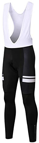 INBIKE Pantalon Cyclisme Homme VTT Bretelle Pantalon de Vélo Cycliste Respirant Rembourré 3D Gel Collant Long