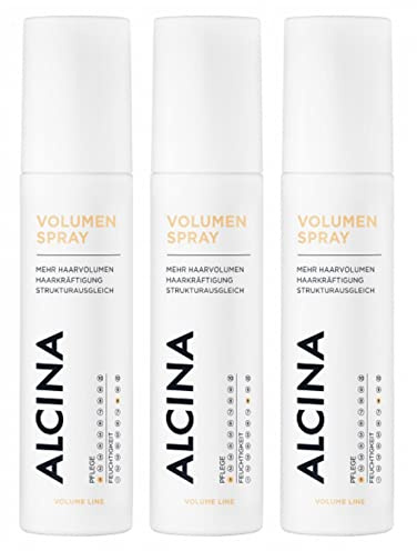 3er Feuchtigkeitspendendes Volumen Spray Alcina 125 ml
