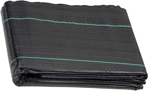 KAV Weed Control Membrane Cover and Plants Barrier Sheet for Ground Plants - UV Stabilised Fabric for Garden Sheet, Patios, Flower Beds, Landscaping, Landscape and Walkways (2x10 M)