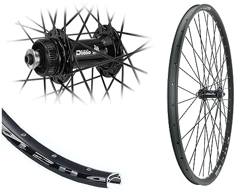 Bärwinkels VORDERRAD 28 / 29 Disc MTB Hohlkammer 21-622 Centerlock Scheibenbremse Industrielager schwarz