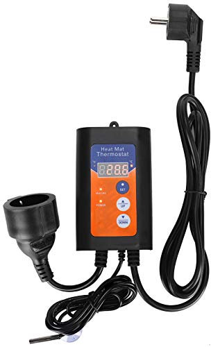 Agatige Temperaturregler, Thermostate, Temperaturregler, Pflanzenpflanzung, Temperaturregler, Instrumente, EU-Stecker, 220 V