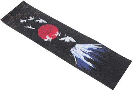 BESPORTBLE Skateboard Griffband Schleifpapierband Sandpapier Griptape Dekorativer Longboard Aufkleber Anti Rutsch Für Kinder Und Jugendliche