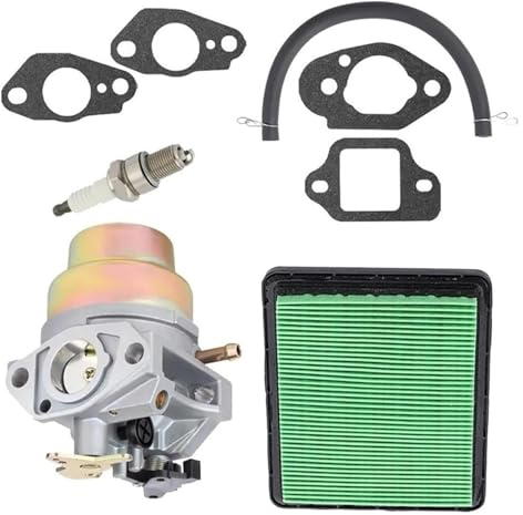 JSRVQKMS Für GCV135 GCV160 GC135 GC160 Motor Rasenmäher Vergaser Carb Luftfilter Kraftstoff Rohr Filter Kit Vergaser Carb Motoren Teile Benzinmotor