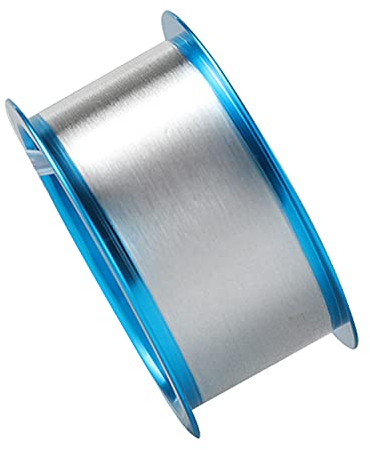 DFDPAXL 99,99% Reiner Silberdraht Sterling-Silberdraht, Länge 1 Meter Geeignet Für Handwerk Und Industrielle Anwendungen.,Diameter 0.02mm