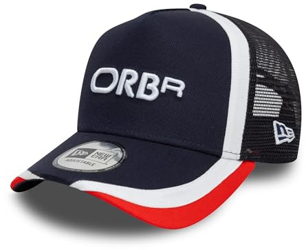 New Era A-Frame Snapback Trucker Cap - Retro Red Bull Racing