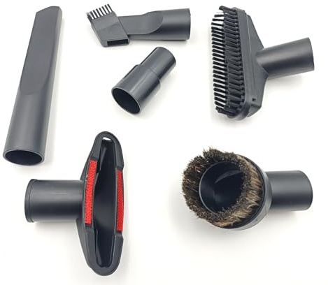 Vacuum Attachments 32mm (1-1/4 inch) &35mm (1-3/8 inch) Vacuum Cleaner Accessories Brush Kit Fits Vacuum Cleaner