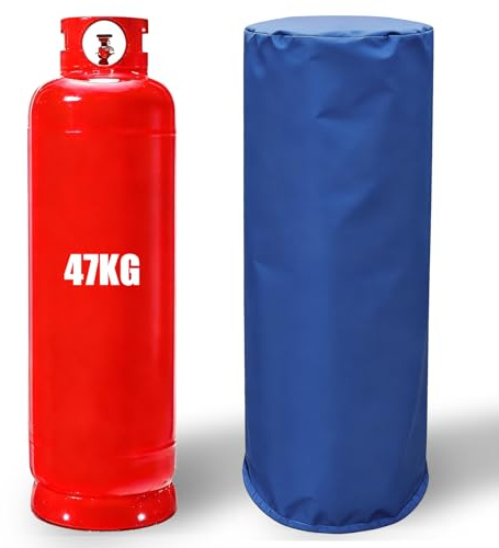47KG Large Gas Bottle Cover | Full Cover Oxford Fabric Propane Tank, Waterproof, Weather-Resistant, Durable, Ideal for Outdoor, Gardens, Events