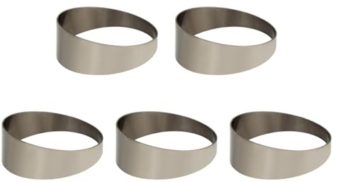 Edelstahl Rohrleitungen für Auto Tuning Auspuffanlage Rohrbogen 9° Rohrsegmente Schweißbogen Rohrformstücke Motorrad Auspuffrohr Tuning Rennauspuff Rohrschnitt Auspuffbogen (5pcs 63.5mm 2,5 Zoll)