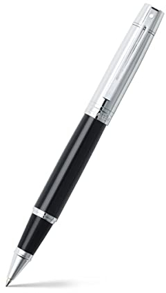 Sheaffer 9325-0 Füllhalter 300 Glossy Black mit Gold Tone Trim