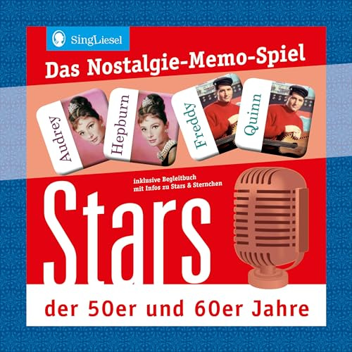 Unsere Geliebten Stars - das Memo-Spiel: Nix für Teens. Spiele für Senioren. Das Memo-Spiel mit extra-großen Bildkarten und nostalgischen Motiven