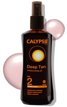 Calypso Deep Tanning Monoi Tahiti Oil Spray SPF2-200 ml