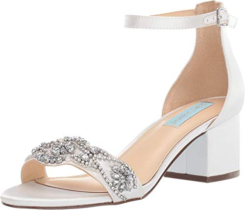 Blue by Betsey Johnson Women's Sb-Mel Heeled Sandal