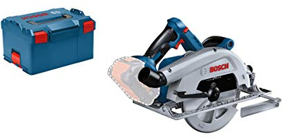 Bosch Professional BITURBO Sega circolare a batteria GKS 18V-68 C (batterie e caricabatterie non incl., 1 lama, guida parallela, in L-BOXX 238)