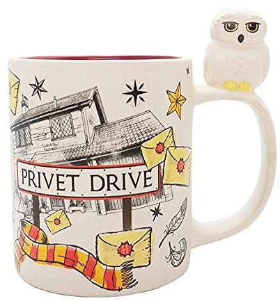 ABYSTYLE Harry Potter Hedwig & Privet Drive 3D Mug