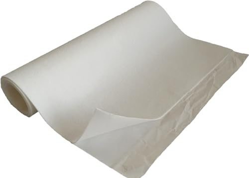 TAPHICEROS Selbstklebend Filzstoff,Weiß, 250cm x 150cm,Nadelfilz Superflex,Bespannstoff aus Filz,Meterware,Innenraumverkleidung Bezugsstoff Bastefilz für DIY Auto Box Liner