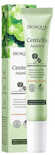 BIOAQUA Centella Asiatica Nourish Repair Eye Cream Soothing Oil Control Anti-Acne 20g / 0.7oz