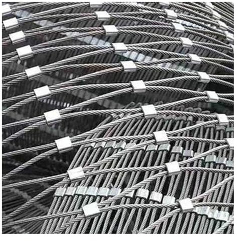 Filet De Corde En Acier Inoxydable,Filet De SéCurité Pour ClôTure De DéCoration De Jardin,Filet De Protection D'Escalier,Filet De SéCurité Pour Garde-Corps D'ExtéRieur ( Size : L2xW8m/L6.56xW26.24ft )