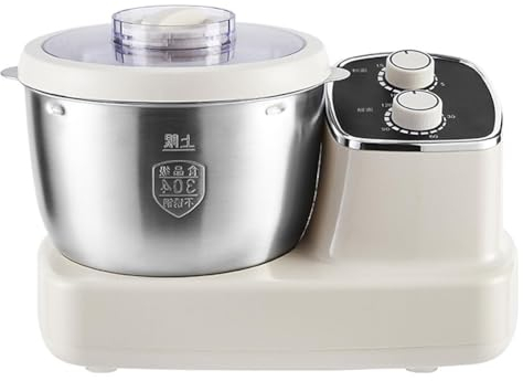 QUTBAG Household Dough Mixer, 5L Automatic Dough Kneading Machine, Kitchen Food Mixer 15 Minutes Fast Kneading, Dough Fermentation Machine for School Bakeries Restaurant