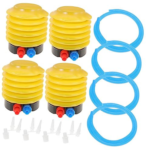BESPORTBLE 4pcs Portable Foot Pump Inflatables Air Pump for Beach Balls Paddling Pool and Boats