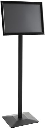 Infoständer FLEX A3 mit Klapprahmen, schwarz