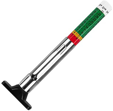 Strumento Misuratore Di Profondità Per Pneumatici | Calibro Di Profondità Del Battistrada Con Codice Colore Dei Pneumatici Per Auto, Per Principianti, Strumenti Di Misurazione Accurati Per La Casa E L