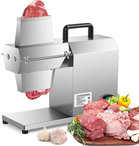 Commercial Electric Meat Tenderizer Machine, Stainless Steel Cuber Steak Machine, Heavy Duty for Beef Turkey Chicken Pork