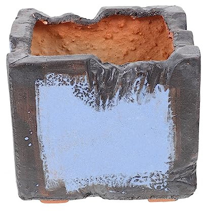Milisten Maceta para Suculentas Maceta Decorativa de Barro para Interior y Exterior para Arreglos y Jardinería Moderno para Plantas