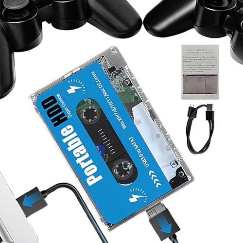 Console Di Gioco Disk Retrò- Console Per Videogiochi Retrò, 70 Emulatori Classici, Oltre 60000 Giochi | Output 'interfaccia Multimediale Ad Alta Definizione 4K Per Laptop Per Computer TV