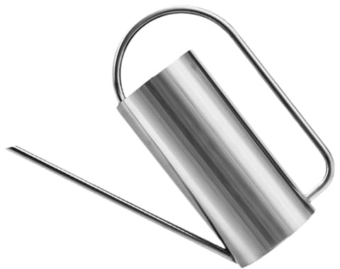 Gatuida Regadera Vintage De Acero Inoxidable para Jardín para Plantas De Interior y Bonsáis con y Capacidad para Regar Plantas con Precisión