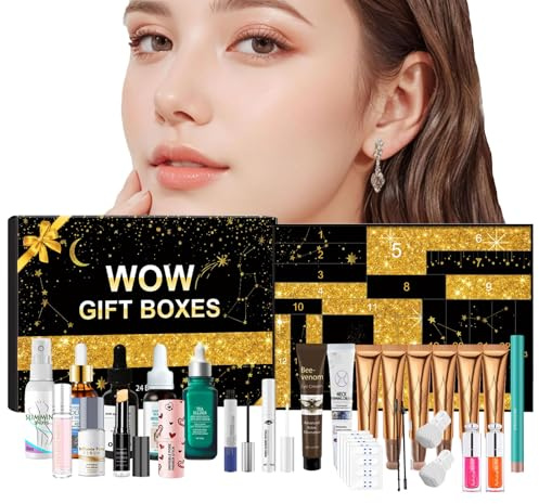 Calendario De Adviento 2026 Para Mujer, De Belleza, Set De Tratamiento Rutina Hidratante, 24 Días Con Set De Cuidado De La Piel Facial Hidratante Para Mujeres Y Niñas (30pcs)
