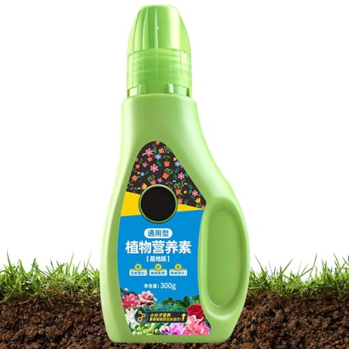 Cibo Per Piante D'appartamento,Portatile 300 g Fioritura E Sviluppo Di Radici,Nutriente Per Piante Da Appartamento - Per Giardino, Balcone, Cortile, Patio, Parchi E Crisantemi