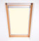 Bloc Skylight Blind for Roof Window per finestre da Tetto Fakro Blockout, Alluminio, Acrilico, Tessuto, Crema, 7(78/140)