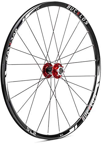 BUCKLOS 26/27,5/73,7 cm Mountainbike-Laufradsatz, Carbon-Nabe, MTB-Räder, Schnellspanner-Scheibenbremsen, 24H niedrig resistent, flache Speichen, Fahrrad-Rad passend für 7-11-Gang-Kassetten-MTB-Räder