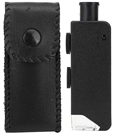 LED-Mikro-Lupe Tragbare Handbeobachtungslupe 60-100X Einstellbares Taschenmikroskop