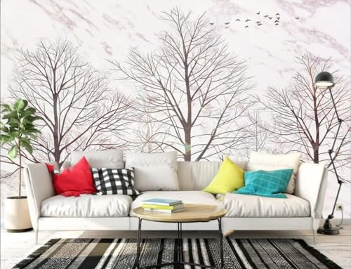 Fototapete Blumen 3D Tapeten 3D Effekt Wohnzimmer Schlafzimmer Vliestapete Abstrakter Goldener Baum Mit Elchmarmor Natur Grau Graffiti Steinoptik Kinder Tapeten