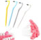 4 Piezas Quita Sarro Dental y 30 Piezas Esponja de Limpieza de Dientes, Eliminación de Sarro Dientes, Diente Limpieza Hisopos,Quitamanchas de Dientes, Borrador de Manchas Dentales, para Té, Café