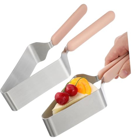 Cabilock 2 Piezas Cortadores De Pastel Cortador De Tartas Divisor De Porciones Rebanador De Tarta De