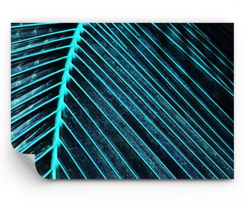 ARTTOR Papel pintado de vinilo tejido no tejido Premium Sand - Hoja Macro Tropical - 250x175 cm - Fotomurales Moderna Decorativos Papel tapiz fotográfico Dormitorio Para la sala - WF2AA250x175-5971