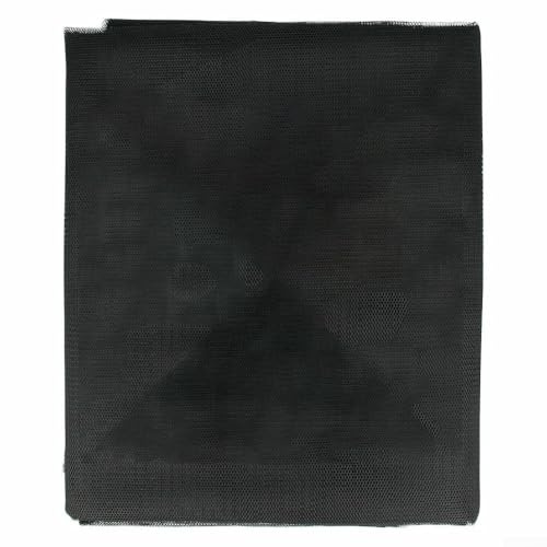 Eawfgtuw Filet anti-insectes de jardin en maille fine, 2,4 x 10 m, filet de protection pour légumes, fruits, carottes, fruits et légumes (noir)