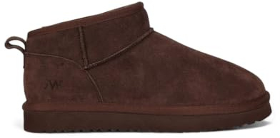 Jack Wills Low Snug Boots Womens Chocolate 6